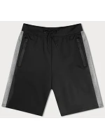 Pánské sportovní šortky černé (8K281-3) Pánské sportovní šortky černé (8K281-3)