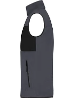 JN Pánská fleecová vesta 02. carbon/black model 22414758 - Daiber