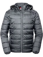 Pánská Nano bunda s kapucí 10. grey model 22473344 - Russell Athletic