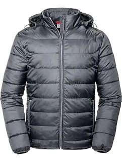 Pánská Nano bunda s kapucí 10. grey model 22473344 - Russell Athletic