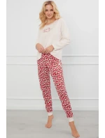 Italská móda Evora long length sp. barva:ecru/print Italská móda Evora long length sp. barva:ecru/print