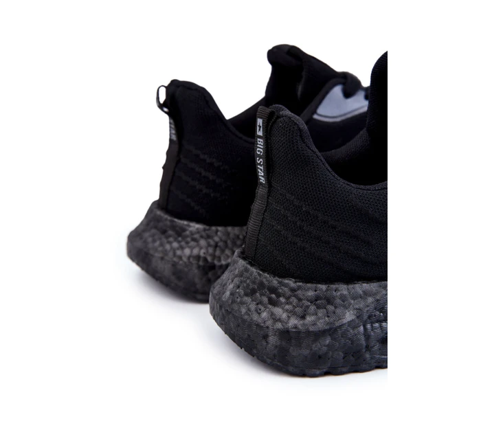 Lehká pánská sportovní obuv Big Star KK174018 Černá