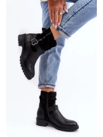 Dámské boty s podpatku s černé model 21640361 - Boto