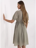 Šaty 217 SK 25663.03 khaki Šaty 217 SK 25663.03 khaki