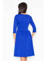 Šaty Finesse M117 modré - Figl