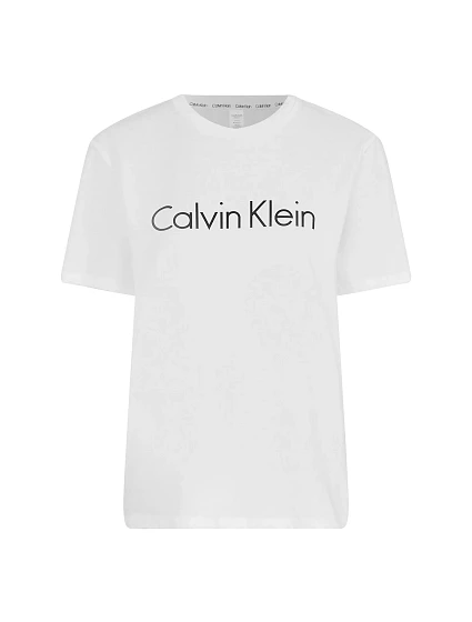 Dámské Tričko s krátkým rukávem QS6689E-100 - Calvin Klein Dámské Tričko s krátkým rukávem QS6689E-100 - Calvin Klein