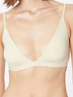 Podprsenka QF6758E ACK - krémová - Calvin Klein