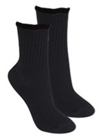 dámské žebrované ponožky model 17834615 - Wola