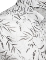 Pánská košile s listy bílá Dstreet model 21989343 - FashionStreet