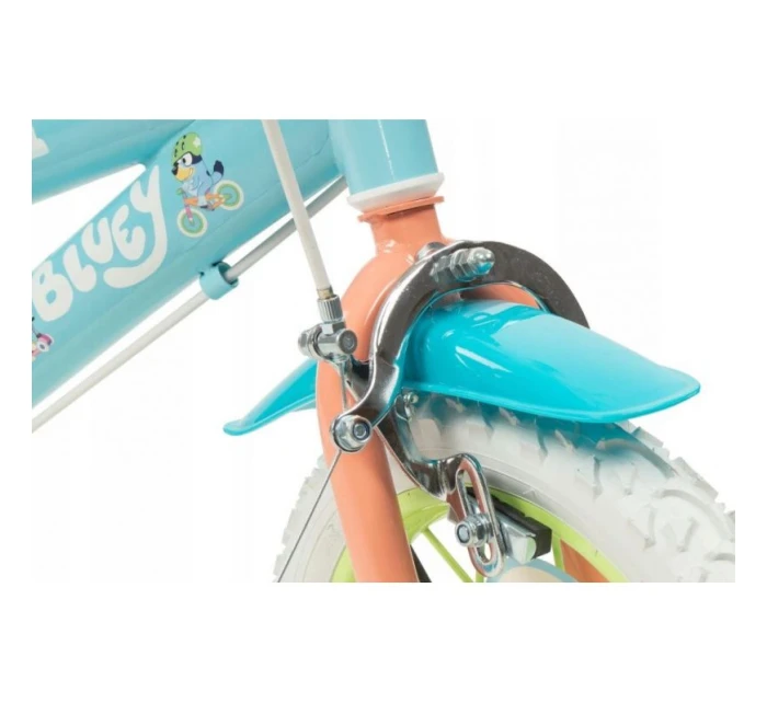 Dětské kolo Modrá a limetkově zelená barva model 21471053 Dětské kolo Modrá a limetkově zelená barva model 21471053