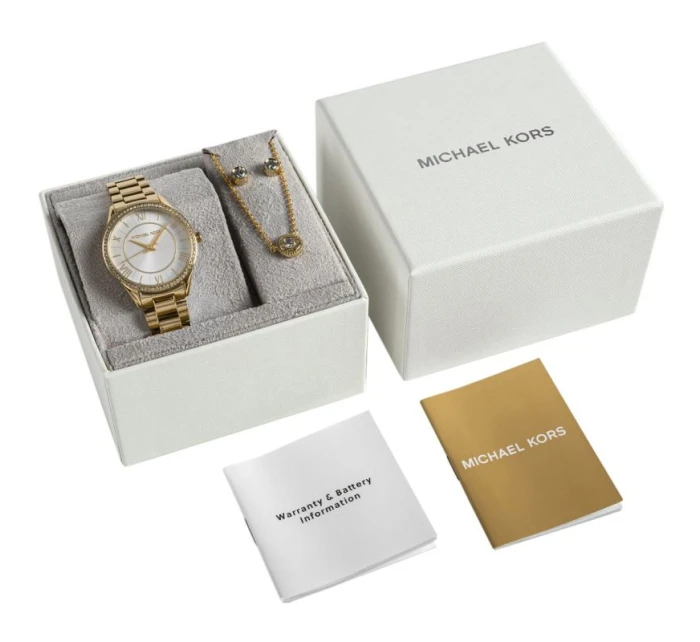 Dámské hodinky Michael Kors Lauryn + šperky MK4849SET + BOX