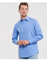 Russell Athletic 924M Popelínová košile s dlouhým rukávem 11.924M corporate blue Russell Athletic 924M Popelínová košile s dlouhým rukávem 11.924M corporate blue