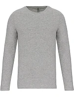 Kariban K 3016 Elastické tričko s dlouhým rukávem 20.3016 light grey heather