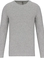 Kariban K 3016 Elastické tričko s dlouhým rukávem 20.3016 light grey heather