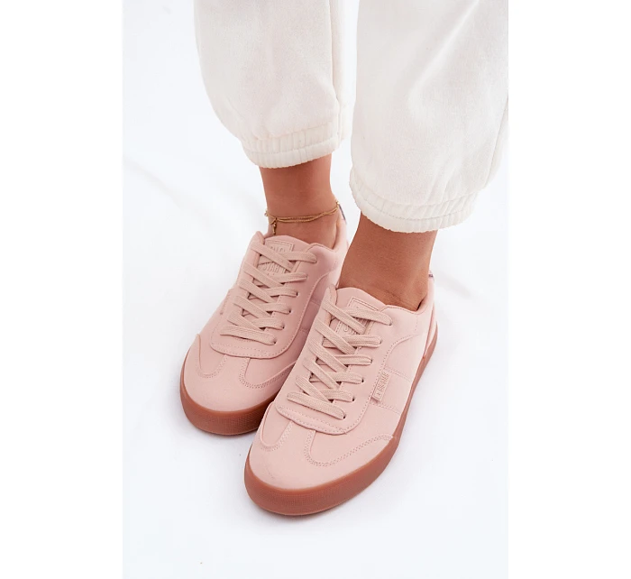 Dámské tenisky z Big Star Růžové model 22040032 - Big Star Shoes