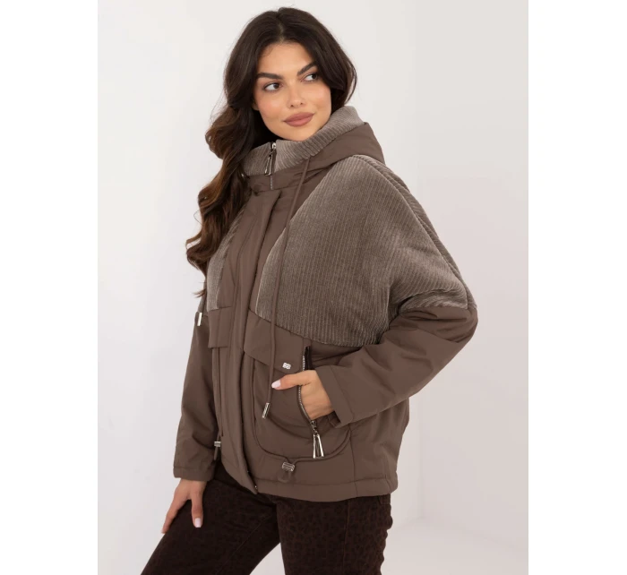 Bunda MBM KR AJ218.42 hnědá Bunda MBM KR AJ218.42 hnědá