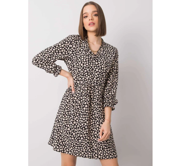 Šaty WN SK R817.66 černá a béžová