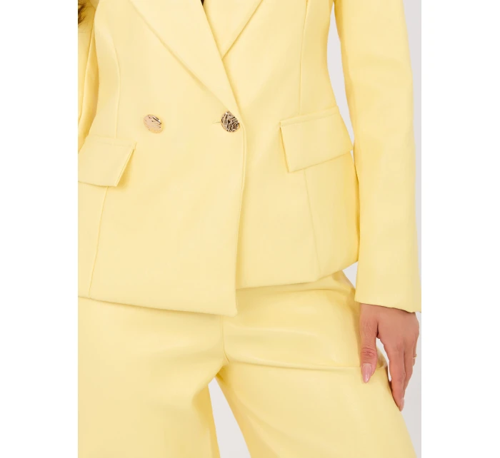 Dámské sako IT MA FL10092.15 Světle žlutá - FPrice