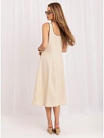 Dámské šaty IR SK model 22366735 světle béžové - FPrice Dámské šaty IR SK model 22366735 světle béžové - FPrice