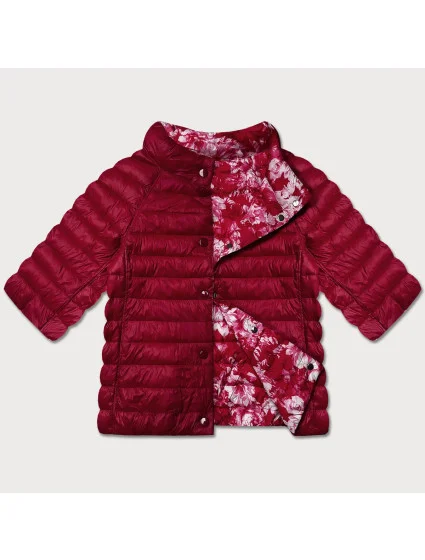 oboustranná dámská plus size bunda se 3/4 rukávy model 21073855 - MINORITY