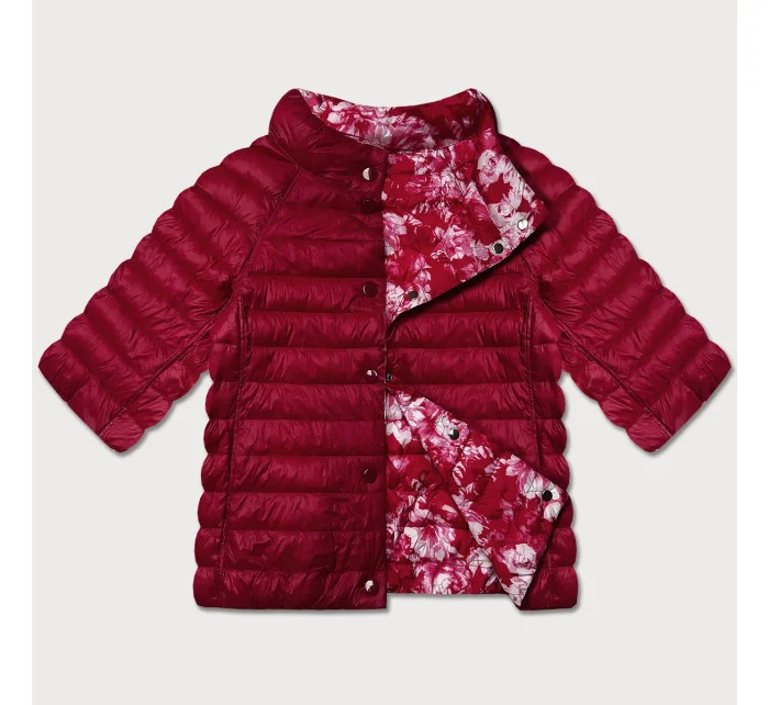 oboustranná dámská plus size bunda se 3/4 rukávy model 21073855 - MINORITY