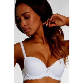 Dámská podprsenka Fortuna brassiere white - KRIS LINE