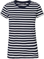 Neutral O 81001 Dámské tričko z bio bavlny 77.8101 white/navy stripe