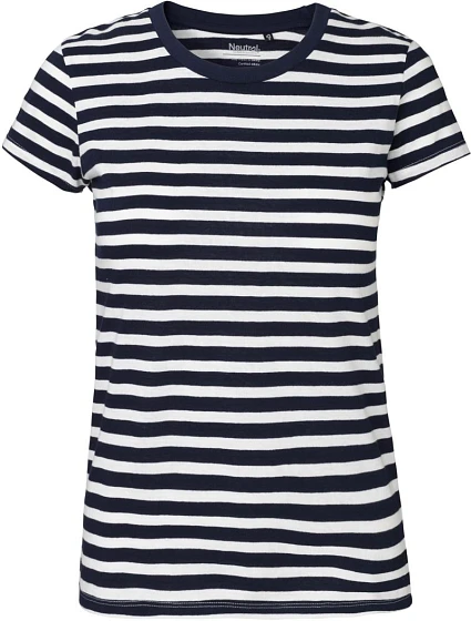 Neutral O 81001 Dámské tričko z bio bavlny 77.8101 white/navy stripe Neutral O 81001 Dámské tričko z bio bavlny 77.8101 white/navy stripe