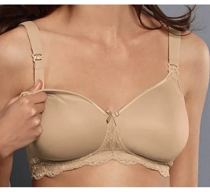 Miss Lovely podprsenka na kojení s pěnovou výztuží 5086 desert - Anita Maternity Miss Lovely podprsenka na kojení s pěnovou výztuží 5086 desert - Anita Maternity