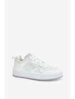 Pánské Tenisky Z Eko Kůže Big Star OO174003 Bílé Pánské Tenisky Z Eko Kůže Big Star OO174003 Bílé