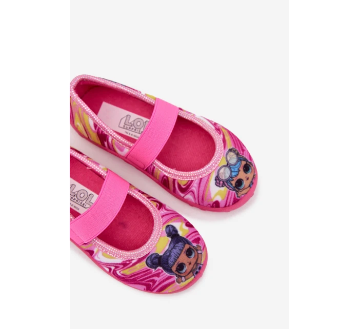 Balerínky pantofle pro holky L.O.L. SURPRISE Růžové Janeline