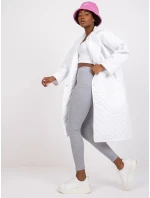 Dámský kabát EM EN model 17063793 bílý - FPrice