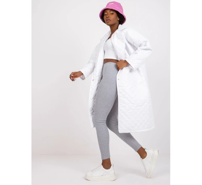 Dámský kabát EM EN model 17063793 bílý - FPrice