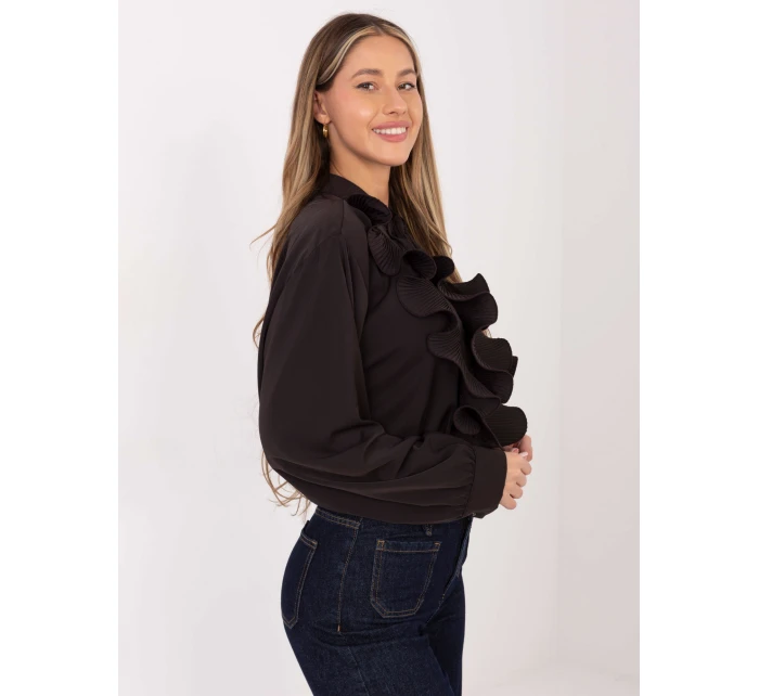 Koszula IT KS model 21786378 ciemny brązowy - FPrice Koszula IT KS model 21786378 ciemny brązowy - FPrice