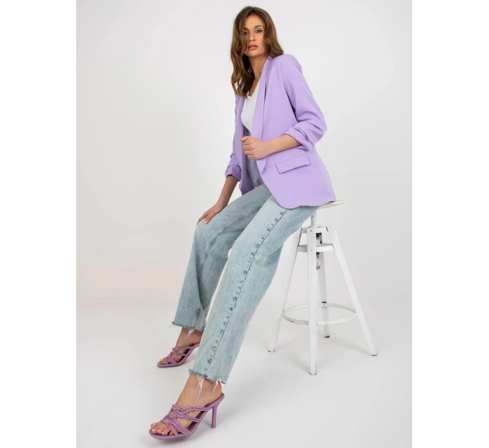Dámské sako DHJ MA 7684.15P Světle fialová - FPrice