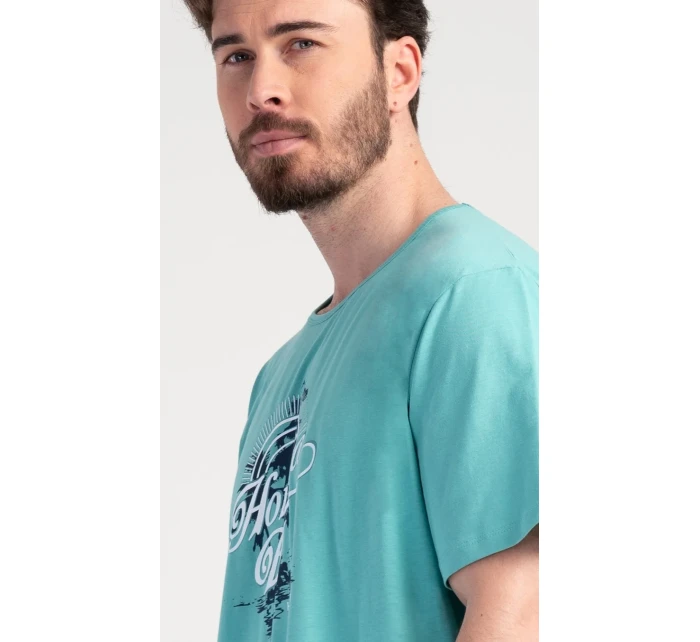Pánská noční košile s krátkým rukávem model 19527384 - Vienetta MAN