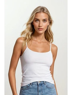 Eldar Catherine bílá košilka s rukávy 2XL-3XL