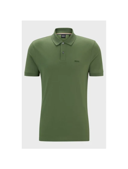 Pánská polokošile  Open Green regular fit zelená model 21350288 - Boss