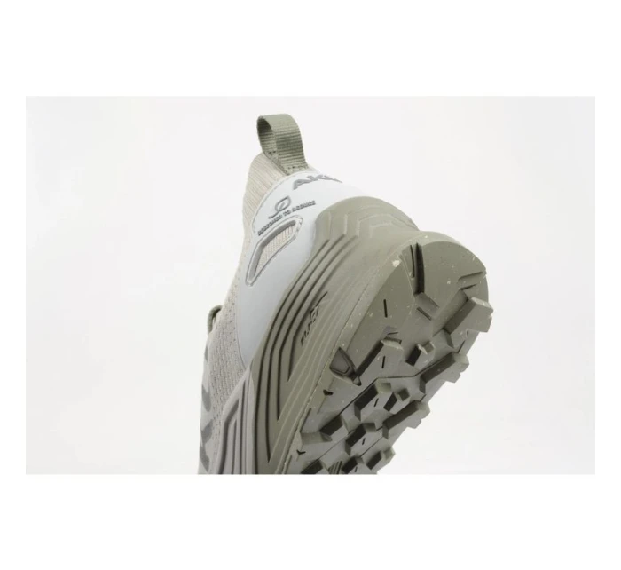 Aku pánské outdoorové trekové boty Aira pohodlné turistické světle šedé