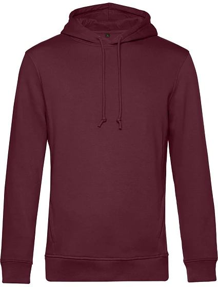 B&C Inspire Hooded_° Pánská mikina s kapucí 01.U33B burgundy B&C Inspire Hooded_° Pánská mikina s kapucí 01.U33B burgundy
