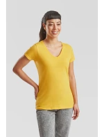Fruit of the Loom Lady-Fit Valueweight V-Neck T Dámské tričko s výstřihem do V 16.1398 black Fruit of the Loom Lady-Fit Valueweight V-Neck T Dámské tričko s výstřihem do V 16.1398 black