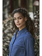 Tee Jays TJ 4005 Denim halenka s dlouhým rukávem 18.4005 black denim Tee Jays TJ 4005 Denim halenka s dlouhým rukávem 18.4005 black denim