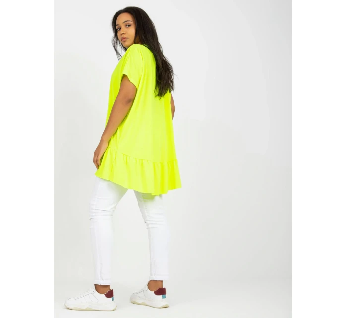 Tunika RV TU model 21141990 fluo żółty - FPrice