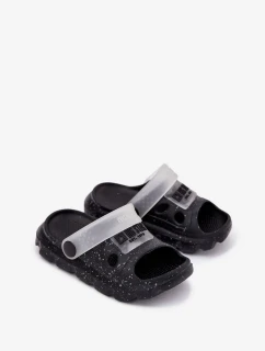 Dětské pěnové pantofle Big Star – černé