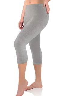 Dámské legíny WOMEN 3/4 šedé - Sesto Senso