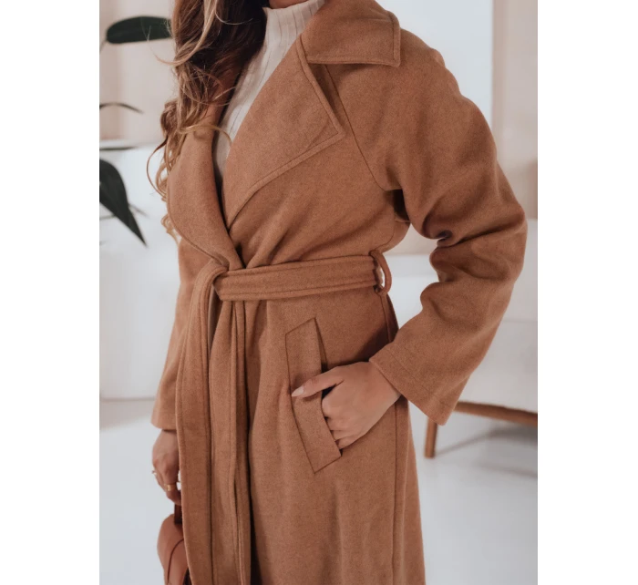 NANCY dámský velbloudí kabát FashionStreet TY3885 NANCY dámský velbloudí kabát FashionStreet TY3885