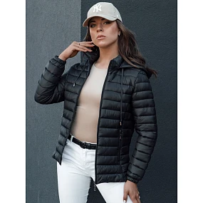 FEMMODA dámská přechodná bunda černá FashionStreet TY4369 FEMMODA dámská přechodná bunda černá FashionStreet TY4369