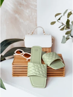 Dámské žabky SATELIVA zelené FashionStreet ZY0971