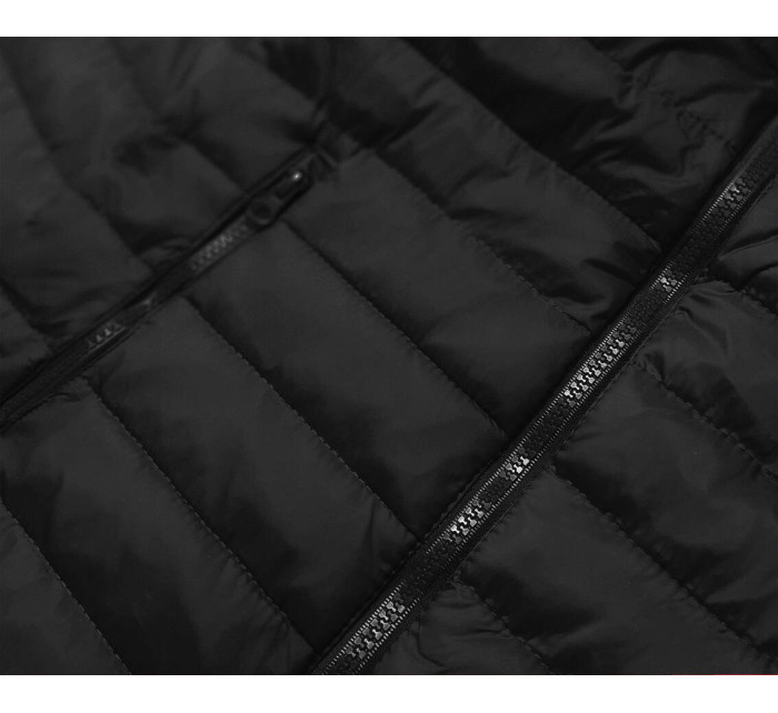 Lehká černá dámská prošívaná bunda model 16279920 - J.STYLE