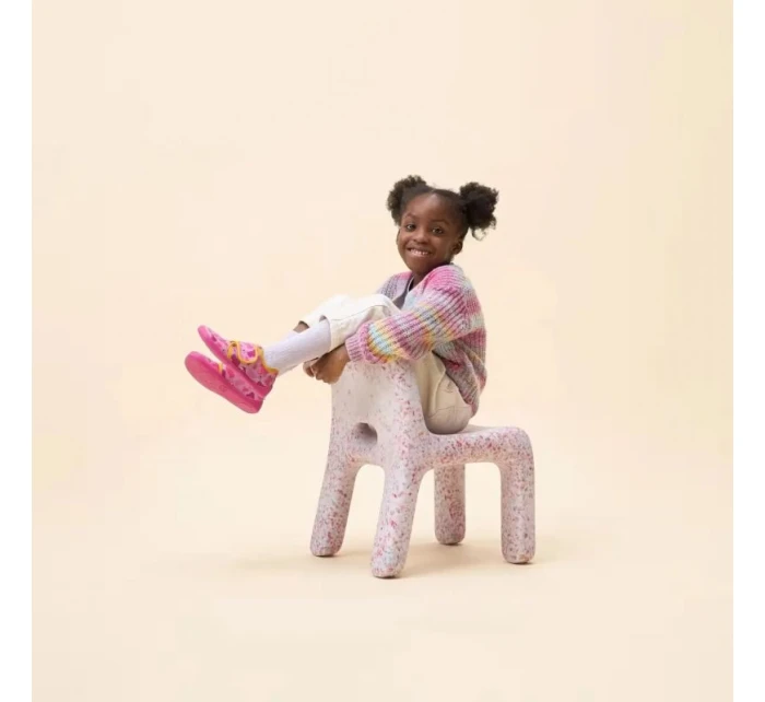 Affenzahn barefoot boty Slipper Cotton Movy bird (01398-40010)